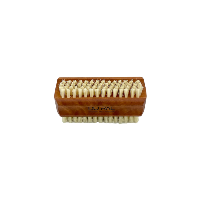 Dural Pear Wood Hand & Nails Brush With Pure Natural Bristles - 4/6 Rows