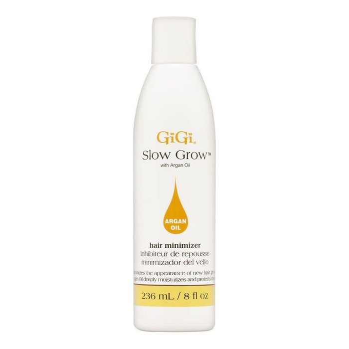 Gigi Slow Grow Hair Minimizer with argan oil 8 Oz