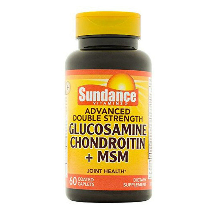 Sundance Vitamins Glucosamine Chondroitin + MSM, 60 Caplets