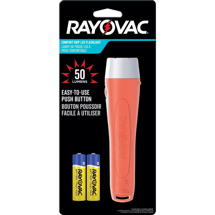 Rayovac Handheld LED Flashlight, 50 Lumen, Small Flashlight