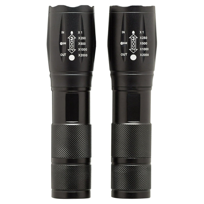 Amuoc LED 2000 Lumens Flashlights, Outdoor Waterproof Super Bright Flashlights