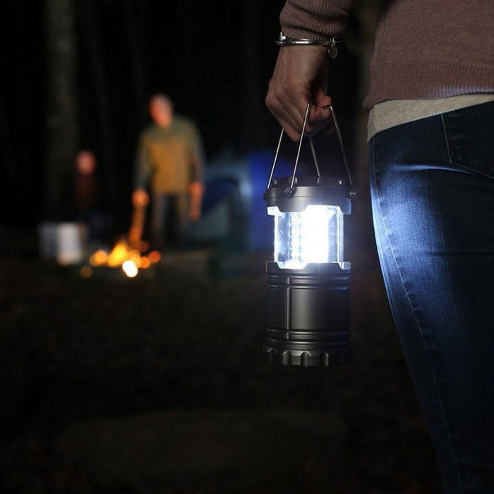 Pop up LED Lantern -2 PACK- Perfect Lighting for Camping, BBQ's and Emergency Light