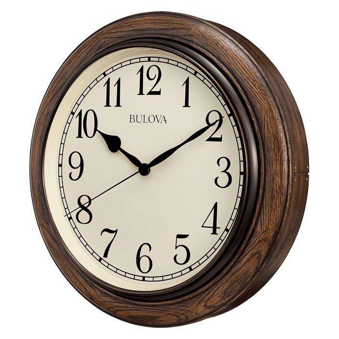 Bulova 16 diam. Oakbrook Wall Clock