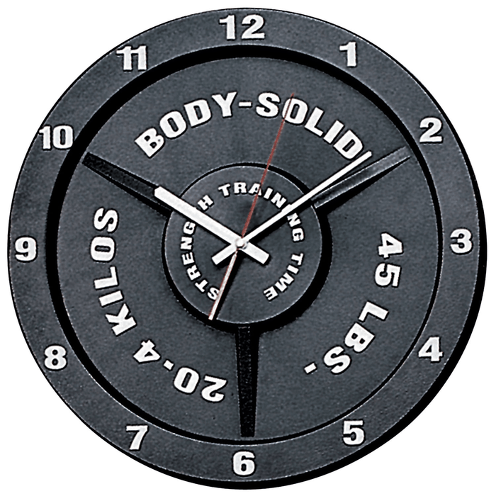 Weight Plate Wall Clock