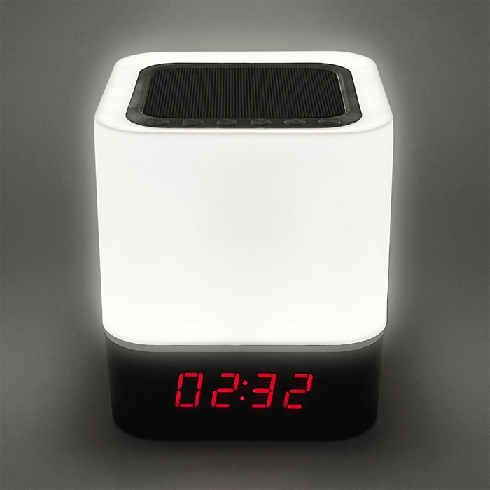 ZTECH Color Changing Wireless Alarm Clock Speaker