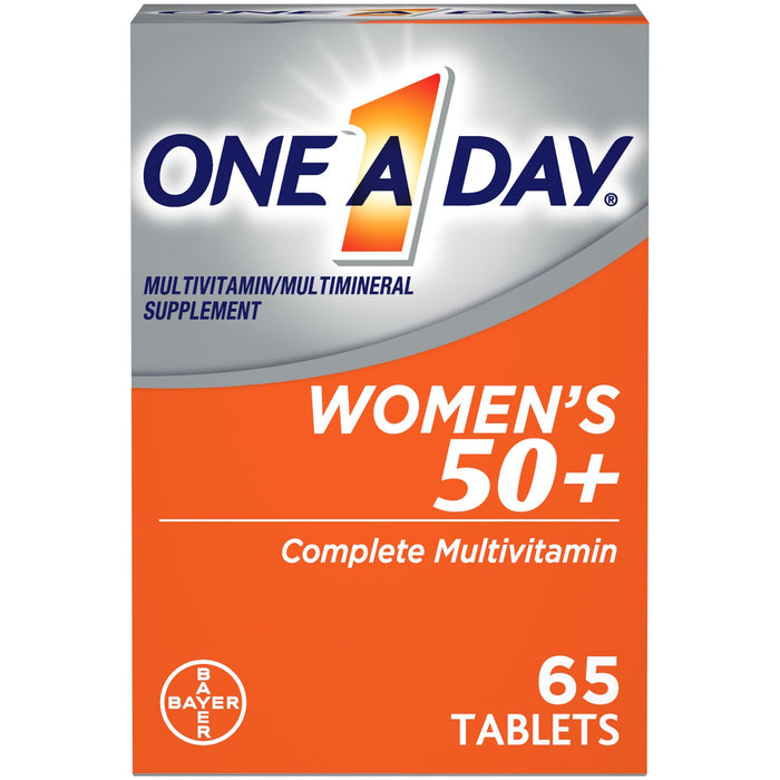 One A Day Women's 50+ Multivitamin Tablets for Women; 65 Count