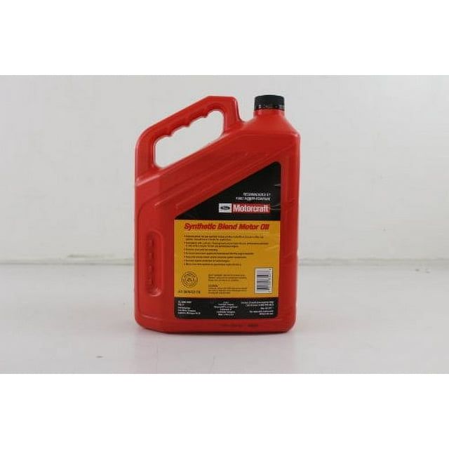 Motorcraft Synthetic Blend Motor Oil, 5W-20 - A premium-quality motor oil specifically developed for Ford Motor Company vehicles