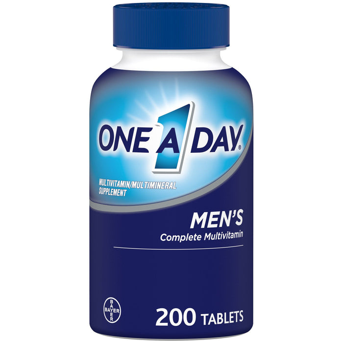 One A Day Men's Multivitamin Tablets for Men; 200 Count