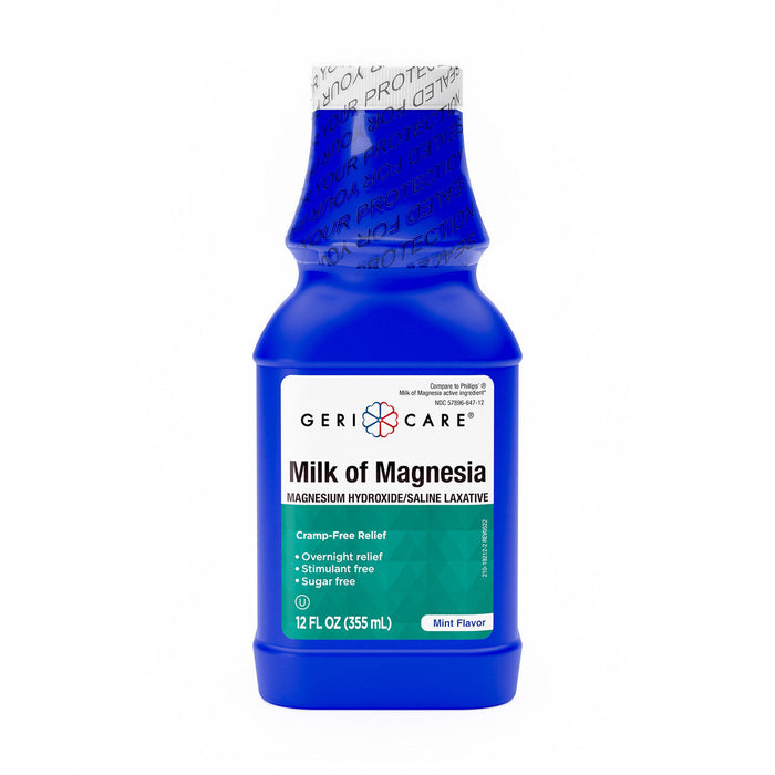 Geri-Care Original Milk Of Magnesia Saline Laxative 16 Oz