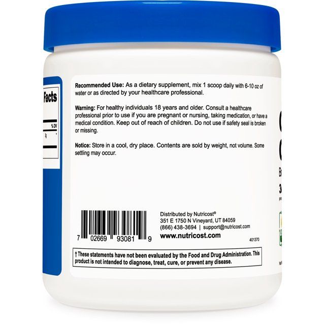 Nutricost N-Acetyl L-Tyrosine (NALT) Powder 250 Grams, Unflavored Supplement