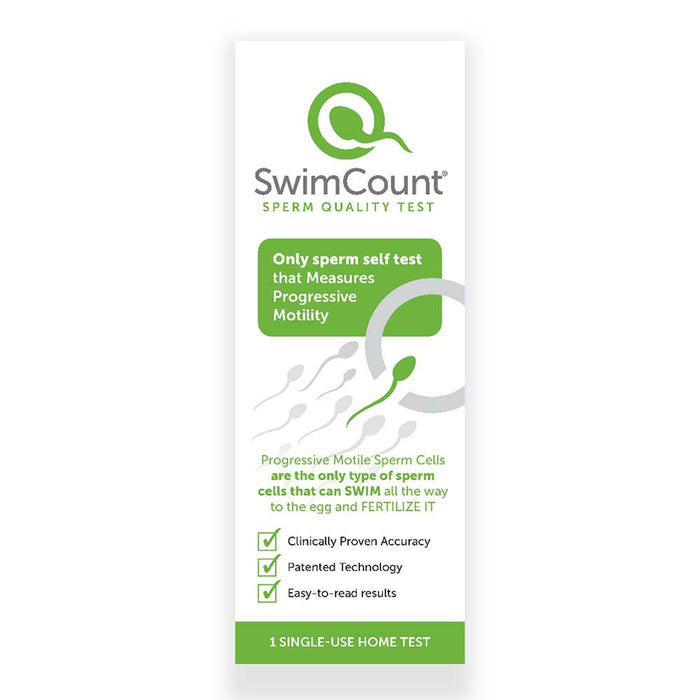 SwimCount Sperm Quality At-Home Male Fertility Test