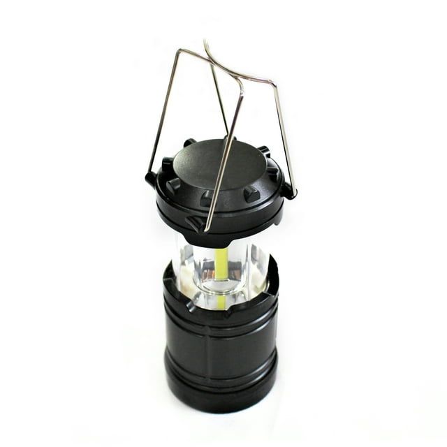 300 Lumens LED Heav-Duty Collapsible Camping Lantern with Magnetic Base and Foldable Hanging Hook