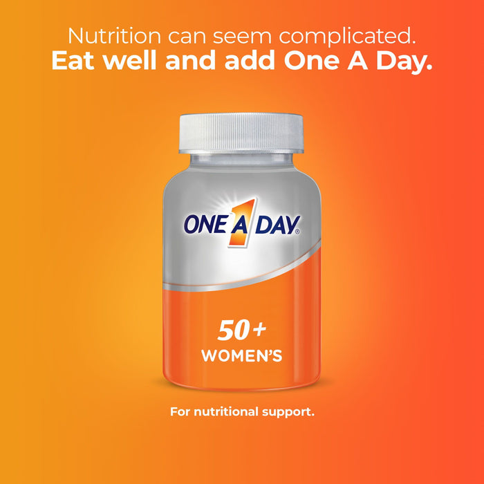 One A Day Women's 50+ Multivitamin Tablets for Women; 65 Count