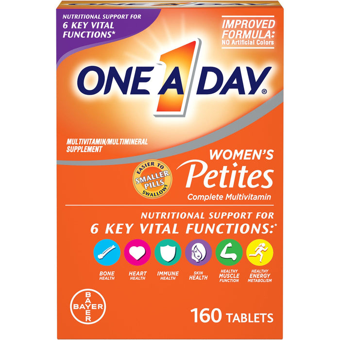 One A Day Women's Petites Multivitamins Tablets for Women; 160 Count