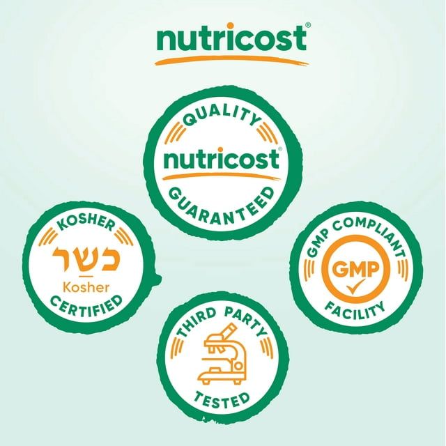 Nutricost Empty Capsules Size 1 Vegan - 500 Clear Empty Plant-Based Capsules - Kosher Certified, Halal Certified, Non-GMO, Soy Free, Gluten Free, Vegetarian