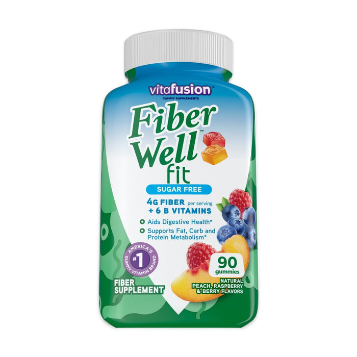 Vitafusion Fiber Well Fit Gummies Supplement; 90 Count