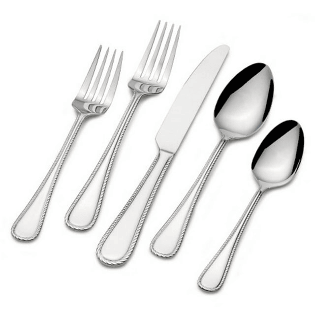 International Silver Adventure 20-piece Stainless Steel Flatware Set