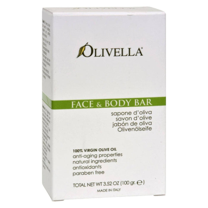 Olivella Face Body Bar Soap Scented, 3.52 Oz