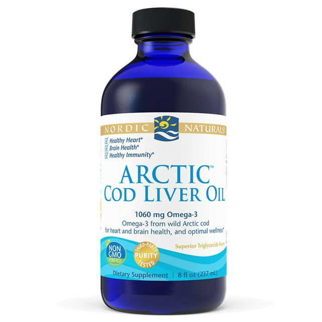 Nordic Naturals Arctic Cod Liver Oil?, Liquid, Unflavored, 8 oz