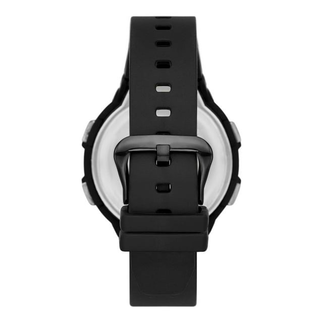 Time and Tru Women's Black Digital Sport Watch