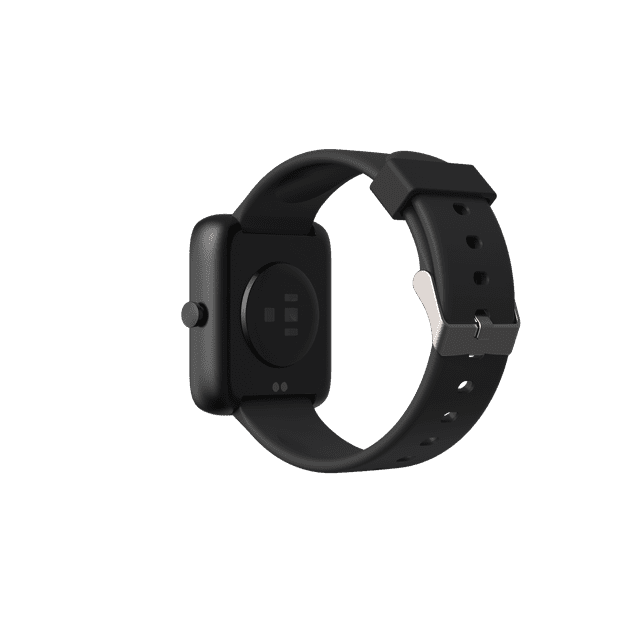 3Plus Vibe Lite Smartwatch (Black) with Heart Rate/Blood Oxygen/ Sleep Monitor/ Notifications/Assisted GPS/ Workout Tracker/ Water Resistant/ iOS & Android Compatible