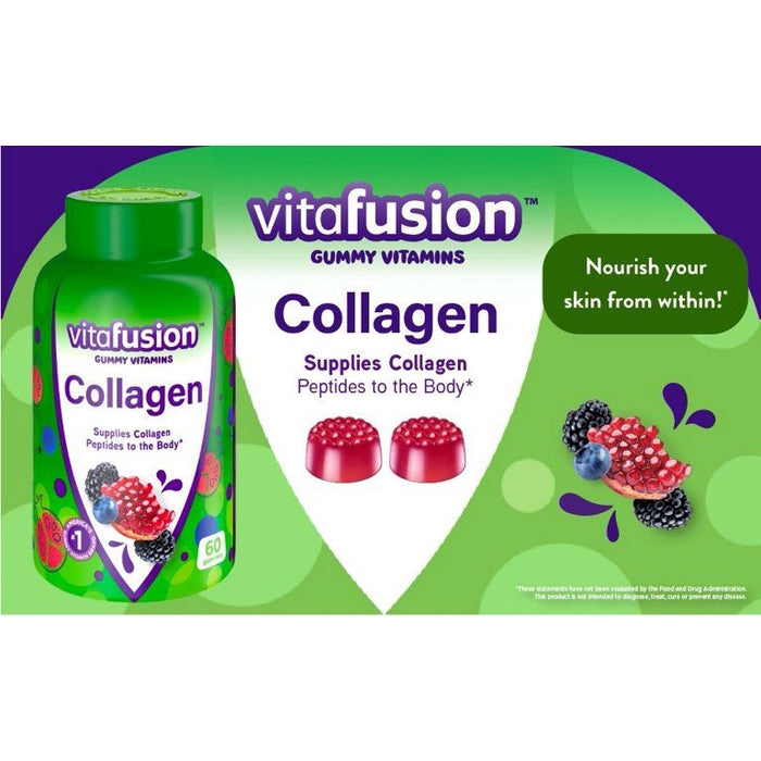 Vitafusion Collagen Gummy Vitamins; 60 Count