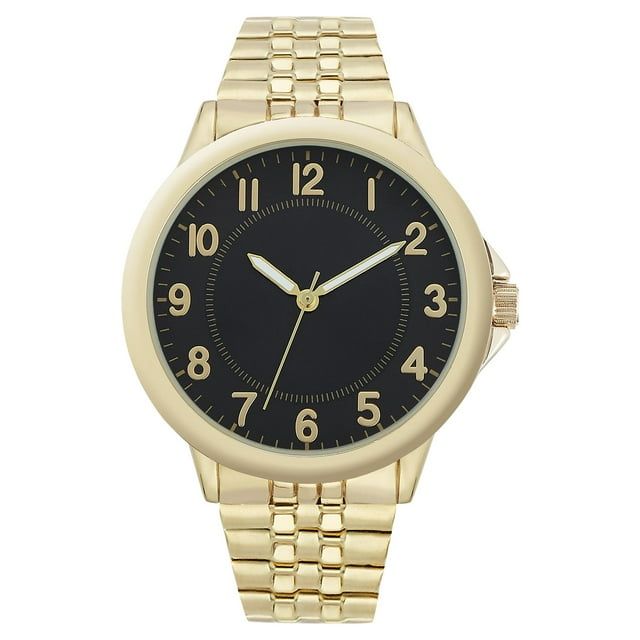 George Men's Gold-Tone Expansion Watch