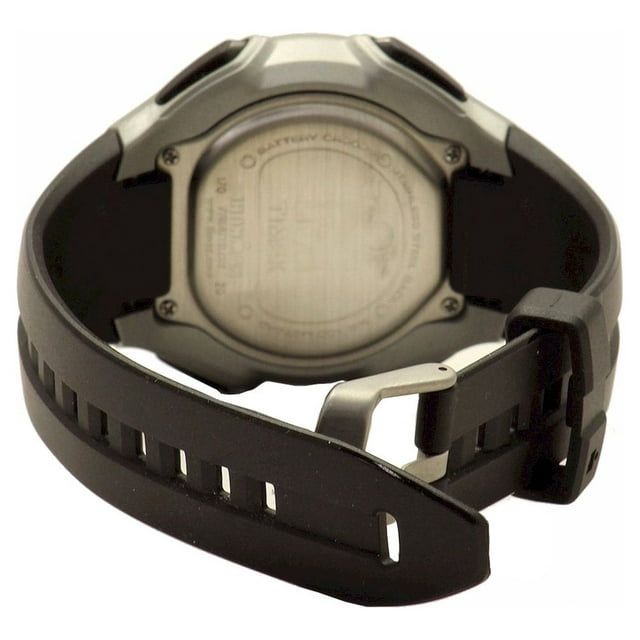 TIMEX Men's IRONMAN Classic 30 Oversized 43mm Watch ¨C Silver-Tone & Black Case with Black Resin Strap