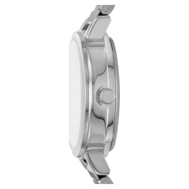 Time and Tru Women's Silver Tone Bracelet Watch