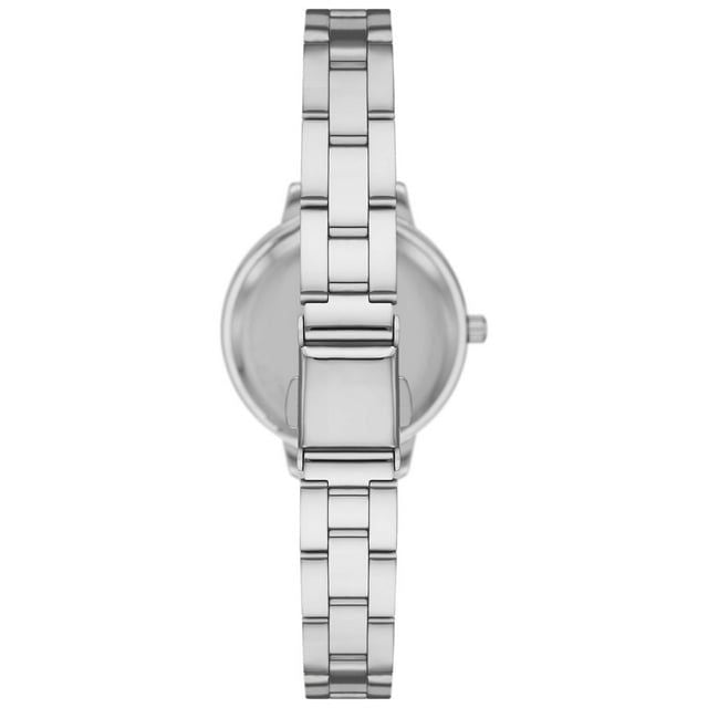 Time and Tru Women's Silver Tone Bracelet Watch