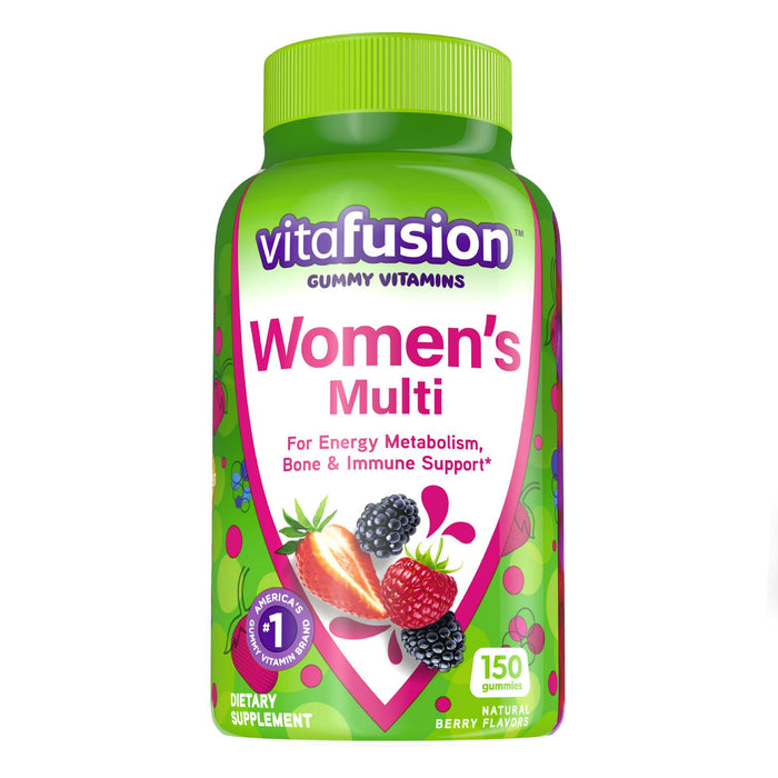 Vitafusion Women's Multivitamin Gummies; Berry Flavored; 150 Count