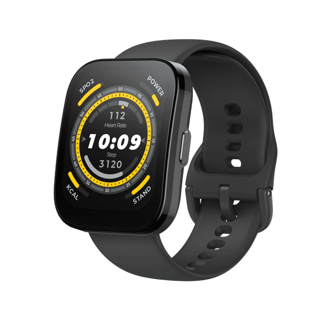 Amazfit Bip 5 Smart Watch with Ultra Large Screen & Bluetooth Calling ¨C Soft Black