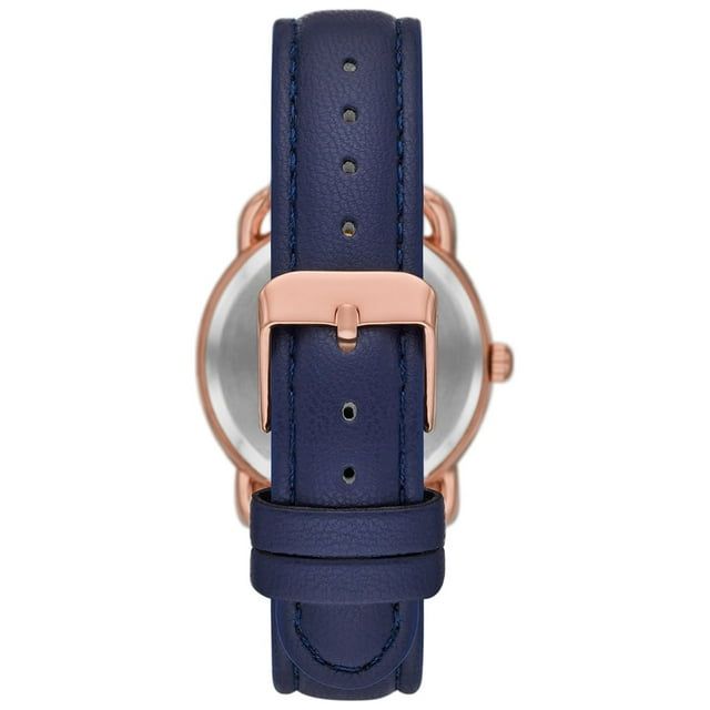 Time and Tru Women's Rose Gold Tone Textured Dial Watch