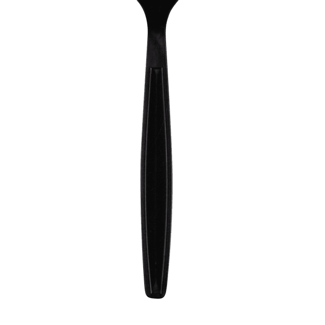 Karat PP Plastic Heavy Weight Forks - Black - Wrapped - 1,000 ct