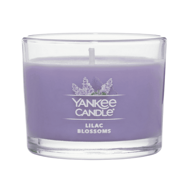 Yankee Candle Sweet Serenity Signature Votive Mini Candles Variety Pack, 1.3 oz Each (Pack of 4)