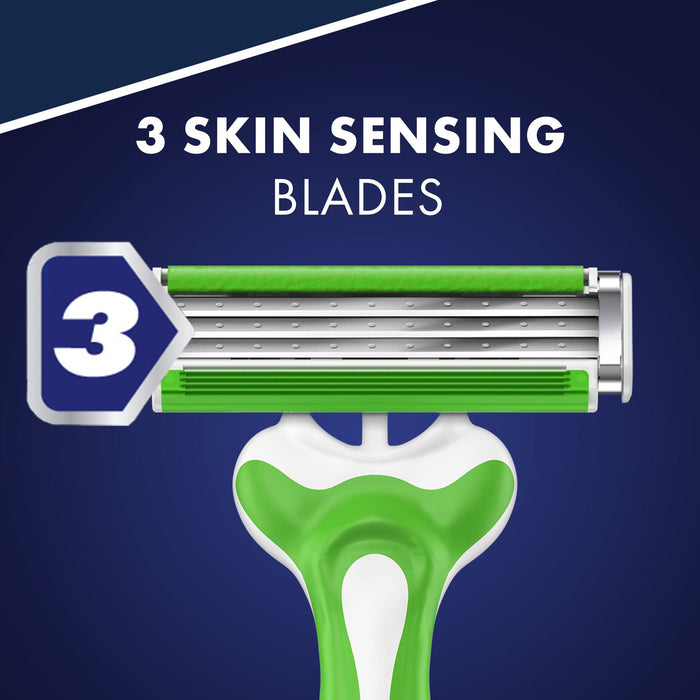 Gillette Sensor3 Sensitive Men's Disposable Razor; 1 Razor