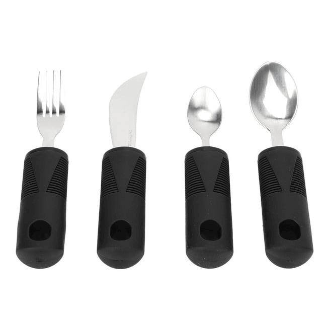 Weighted Utensils, Weighted Design Parkinsons Utensils 4 Pieces For