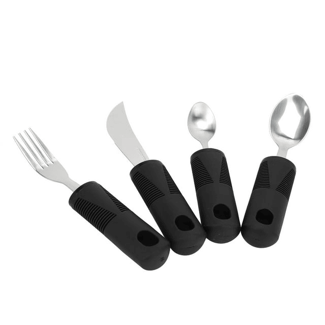 Weighted Utensils, Weighted Design Parkinsons Utensils 4 Pieces For