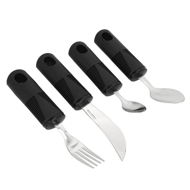 Weighted Utensils, Weighted Design Parkinsons Utensils 4 Pieces For