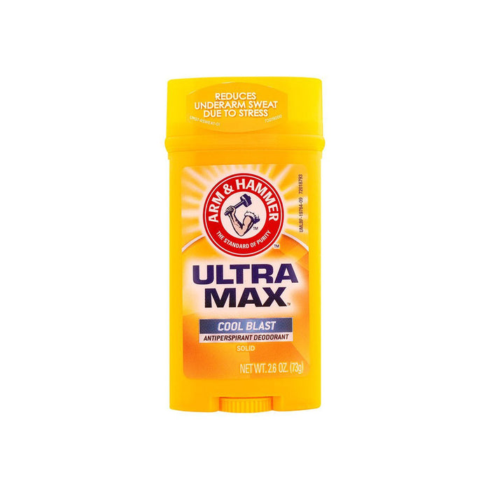 Arm & Hammer Ultra Max Antiperspirant Deodorant, Invisible Solid, Cool Blast