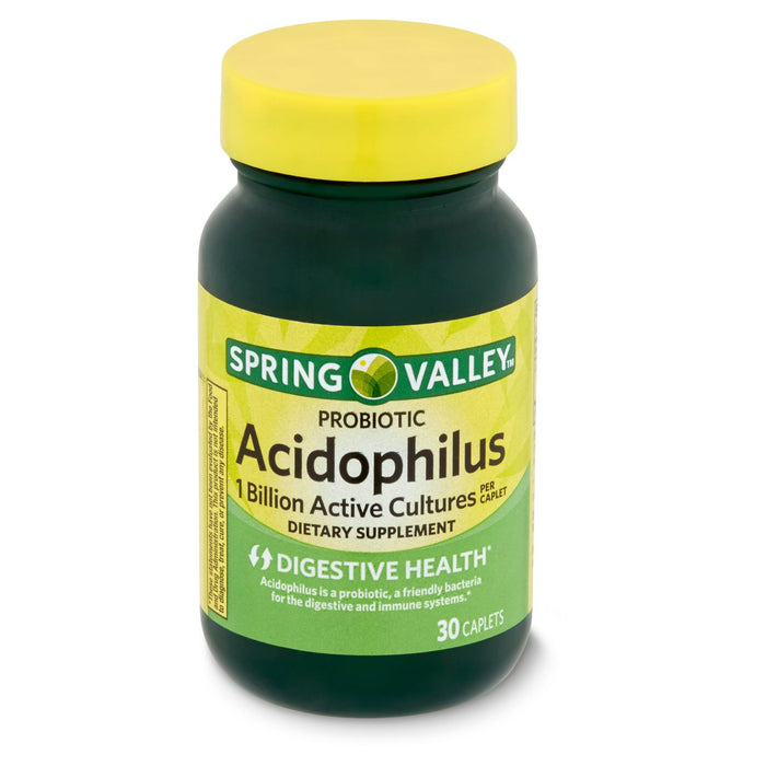 Spring Valley Probiotic Acidophilus Dietary Supplement; 30 Count