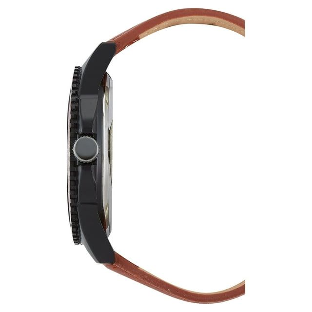 George Men's Brown Strap Watch