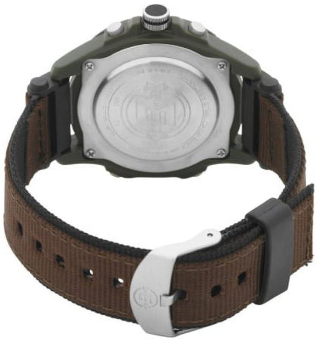 Timex Men's Expedition Combo Watch, Brown Nylon Strap