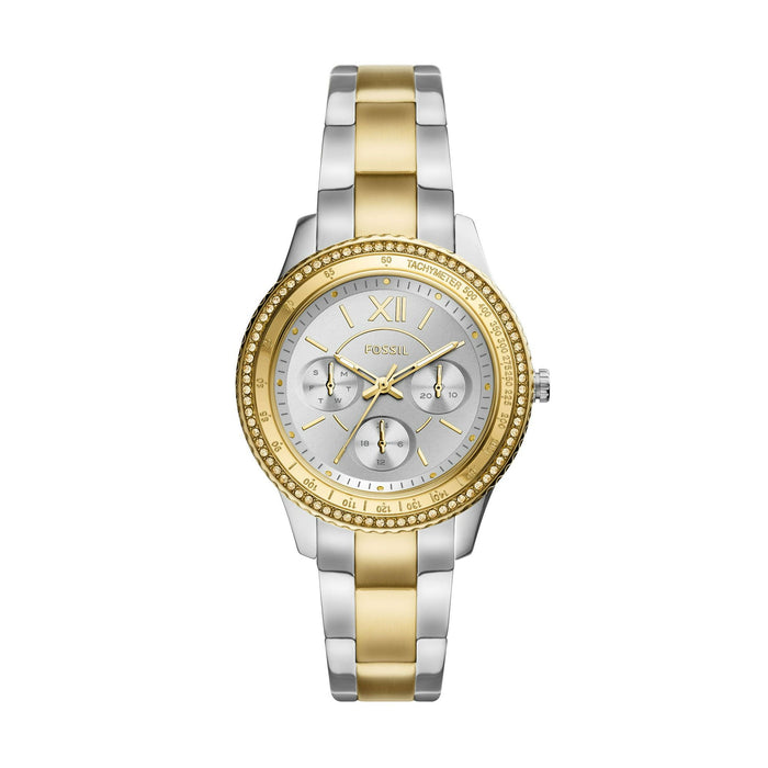 Fossil Women's Stella Sport Multifunction Two-Tone Stainless Steel Watch