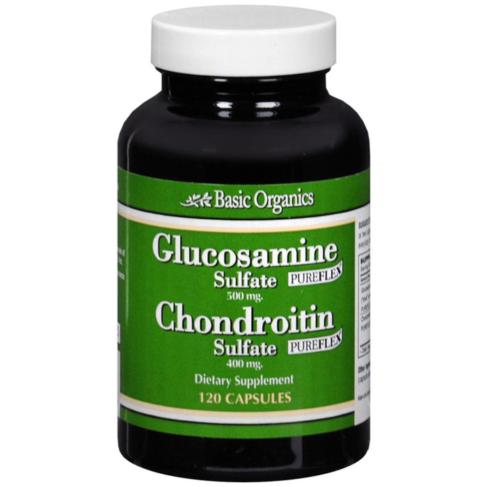Glucosamine 500Mg  Chondroitin 400mg Capsules 120 Ct