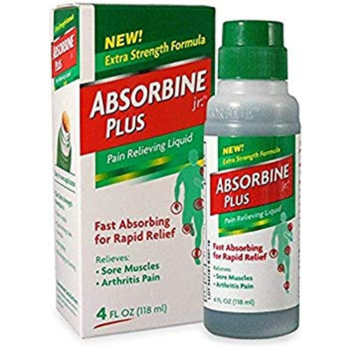 Absorbine Jr. Pain Relief Liquid 4 Oz
