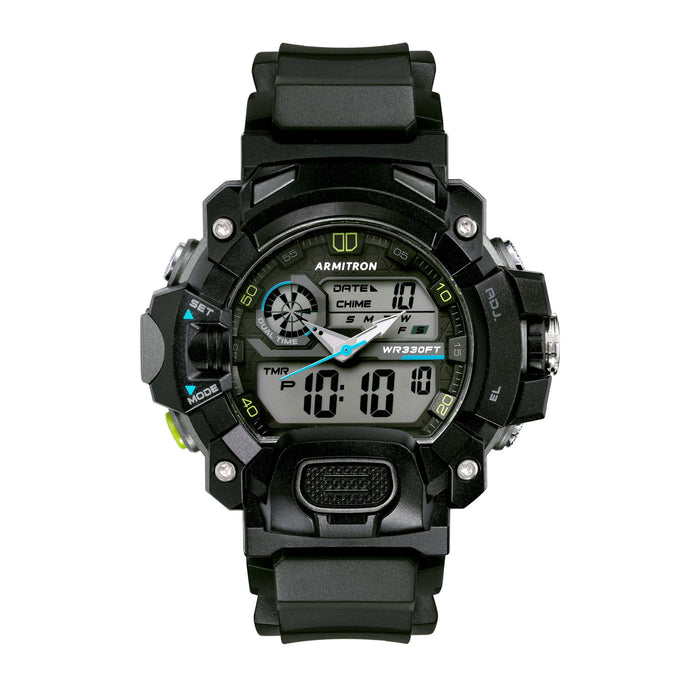 Armitron Unisex Sport Black Digital Watch