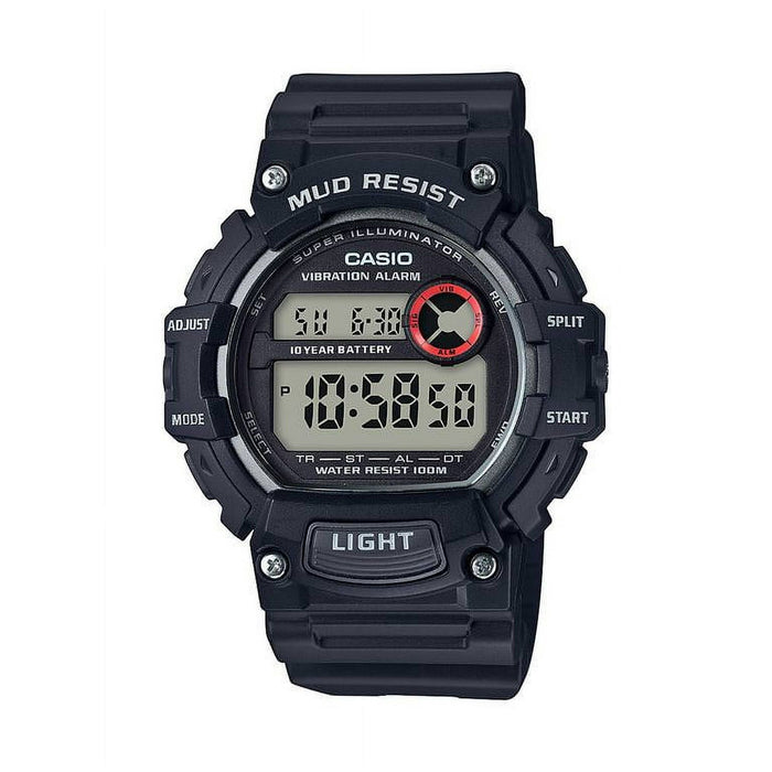 Casio Men's Mud-Resistant Sport Watch, Black - TRT-110H-1AVCF