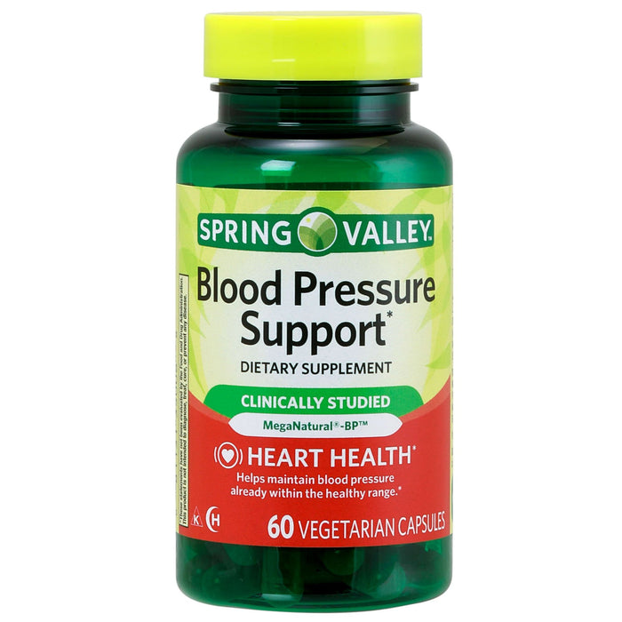 Spring Valley Blood Pressure Support; 60 Vegetarian Capsules