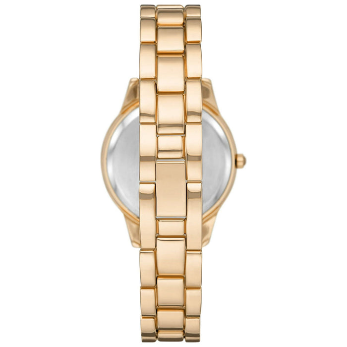 Time and Tru Women's Gold Tone Watch and Charm Bracelet Set (FMDXTT038)